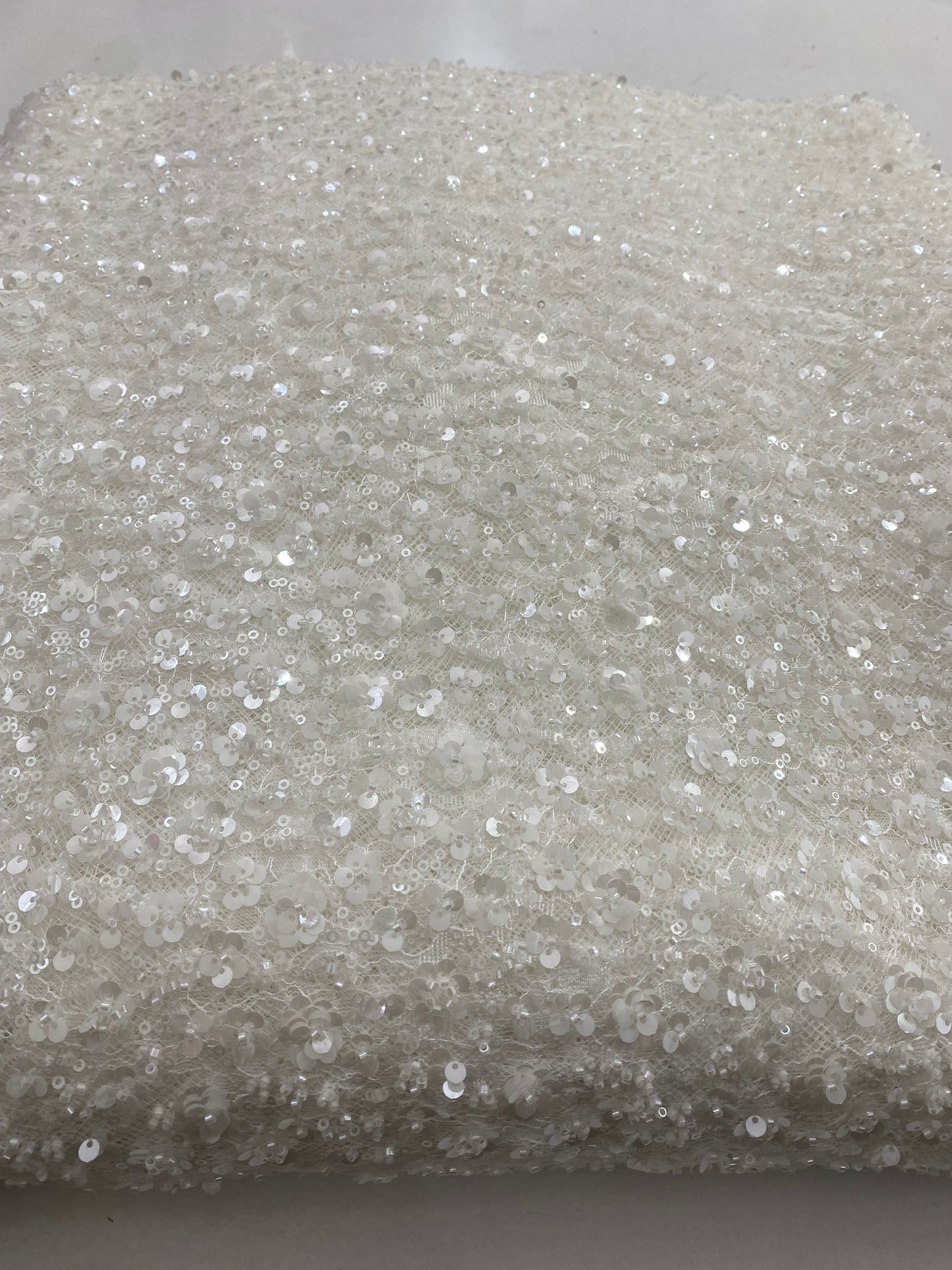 Beaded Chantily Lace