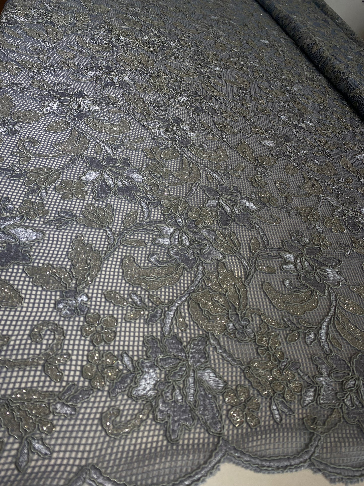 Embroidery Mesh Fabric
