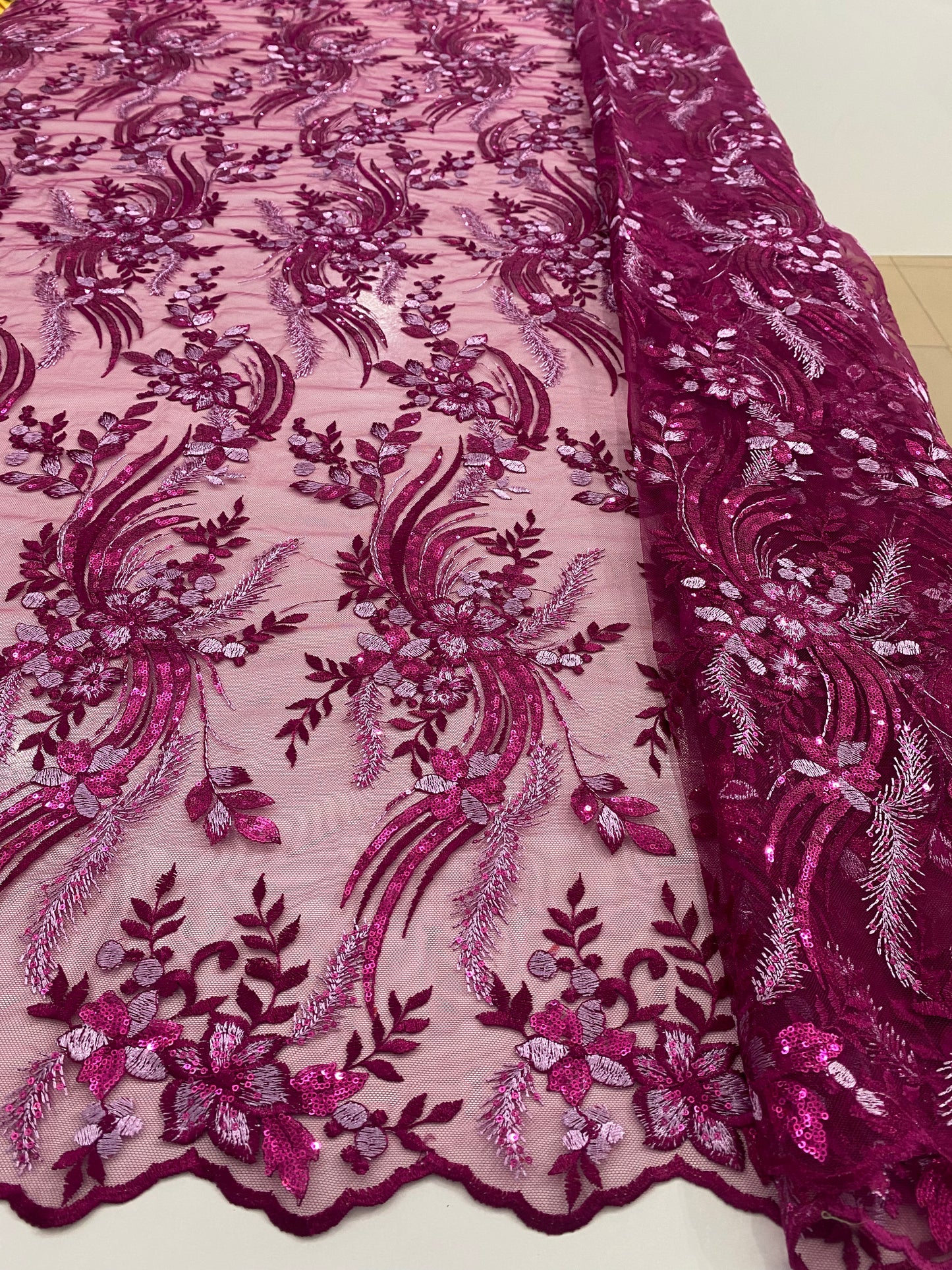 Embroidery Sequins Lace