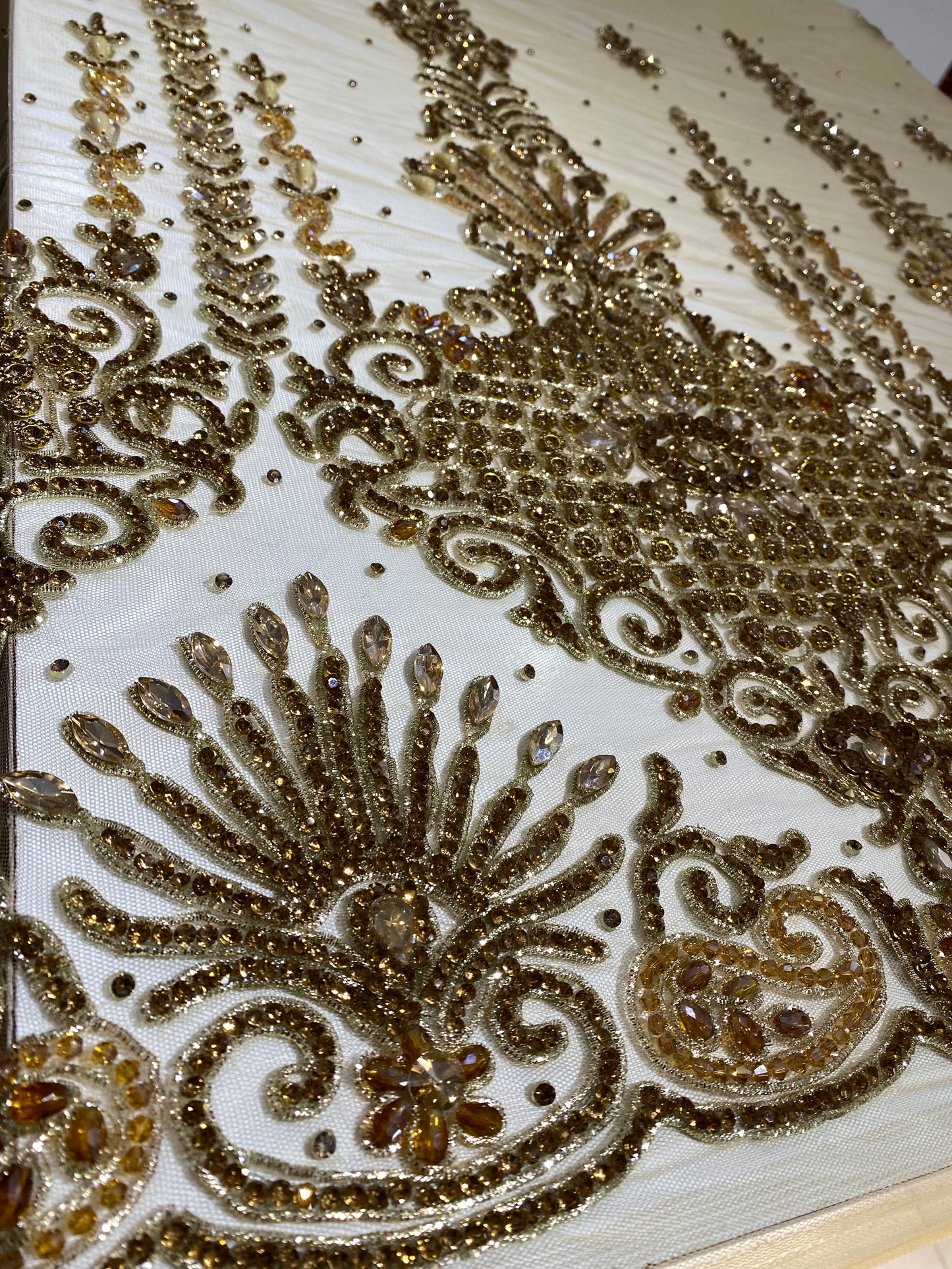 Gold Border Lace