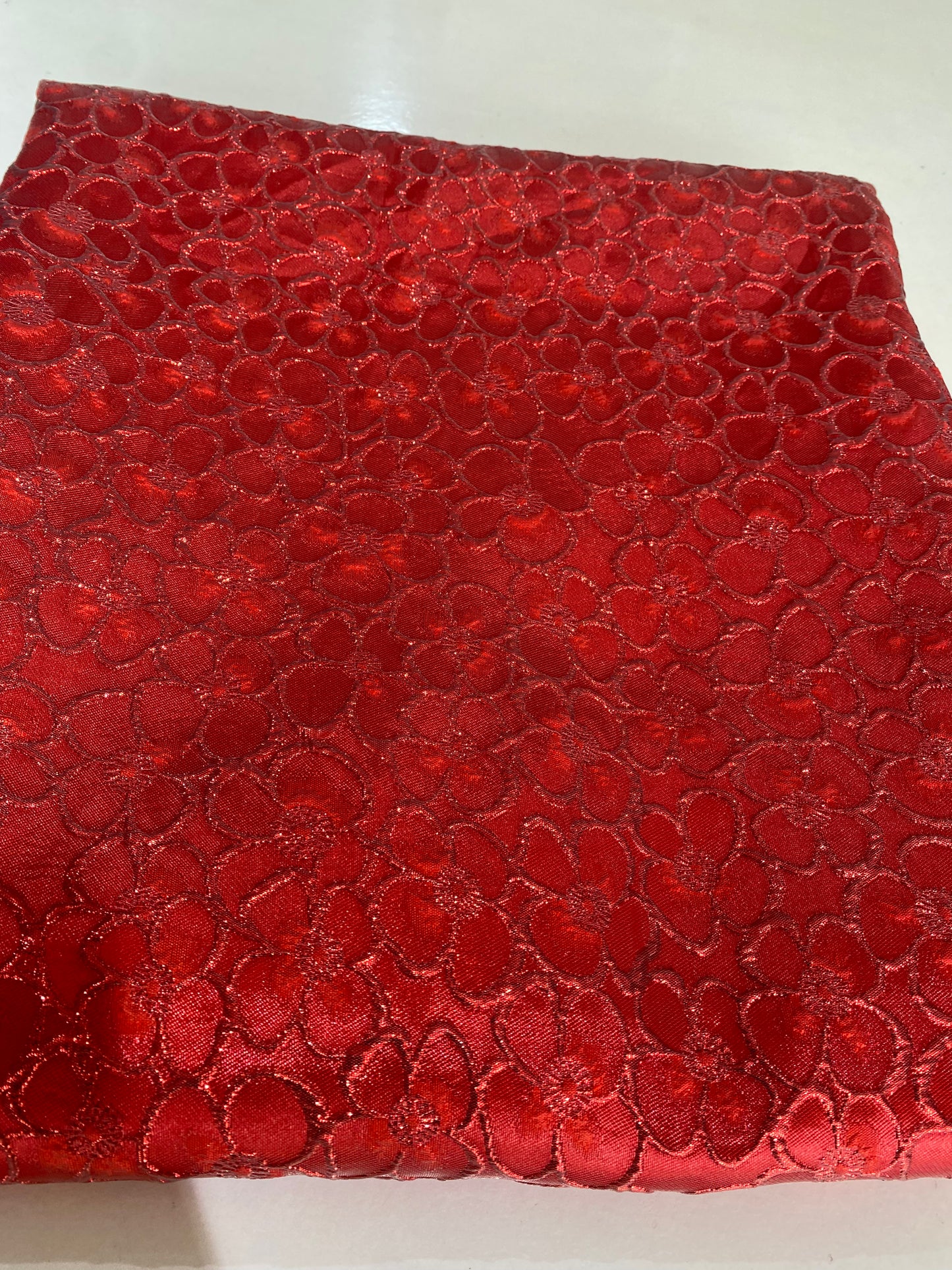 Red Brocade