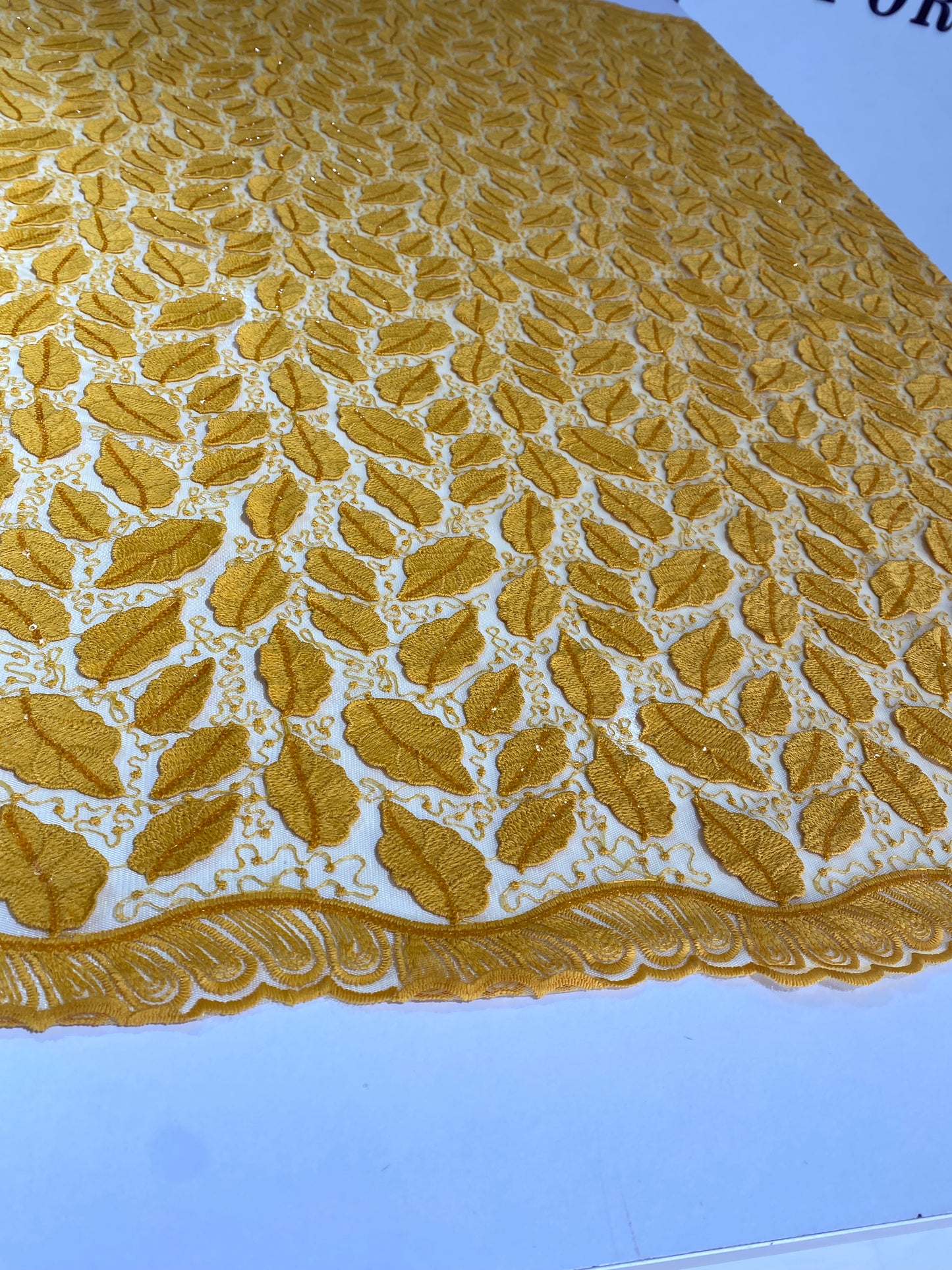 Embroidery Fabric With Sequins