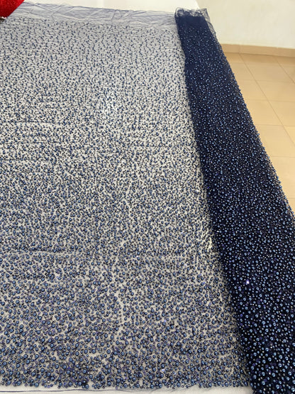 Beaded Lace with pearls