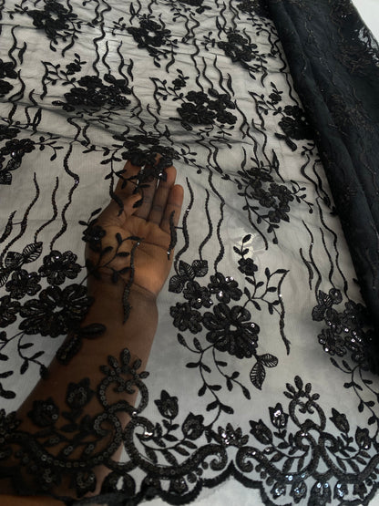 Embroidery Sequins Lace