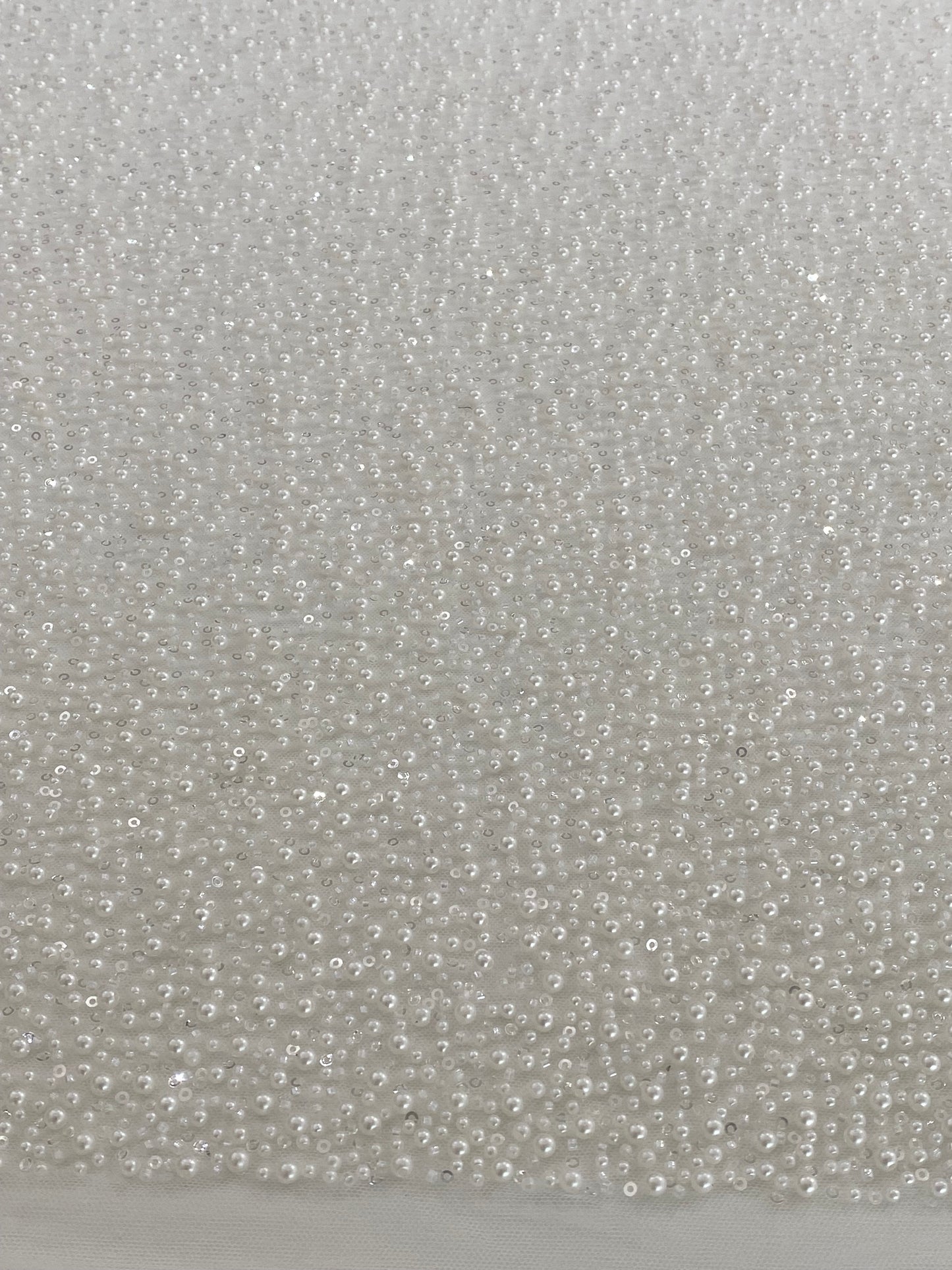 Beaded Lace with pearls