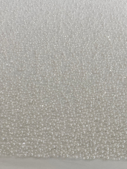 Beaded Lace with pearls