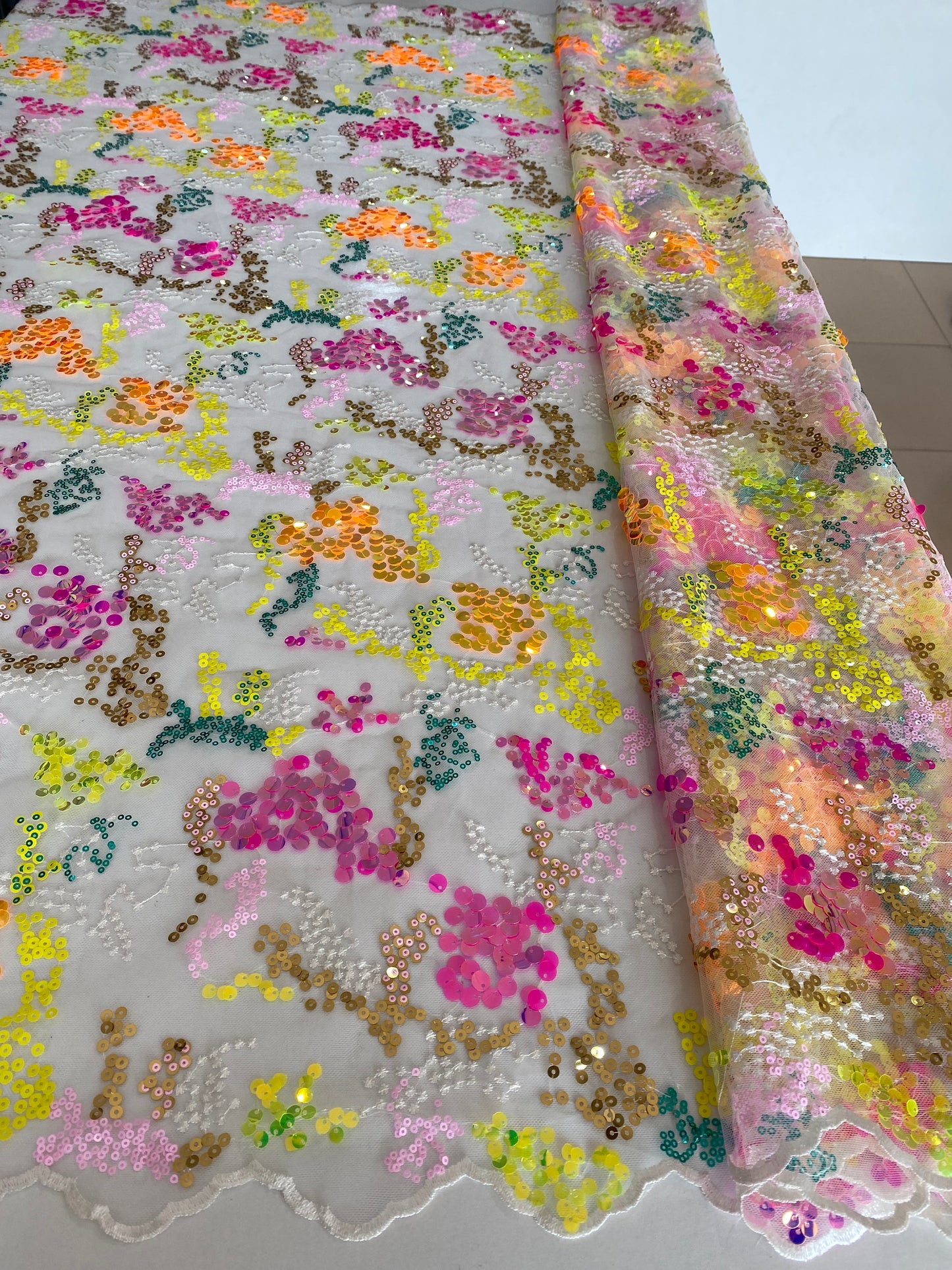 Sequins Fabric