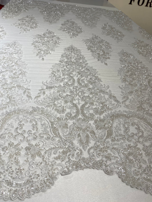 Embroidery Beaded Lace