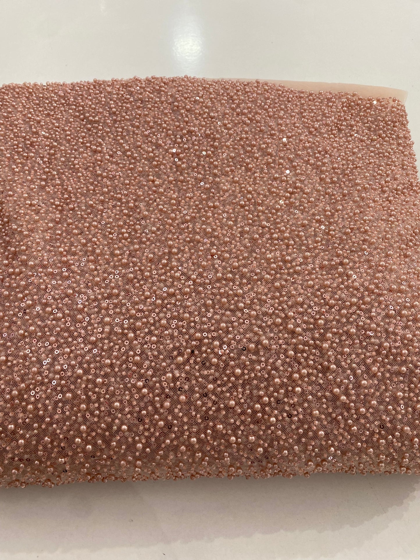 Beaded Lace with pearls