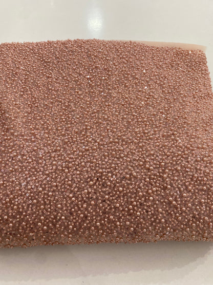 Beaded Lace with pearls