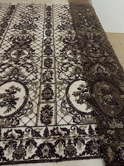 Embroidery Beaded Lace