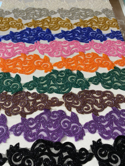 Embroidery Beaded Trimmings