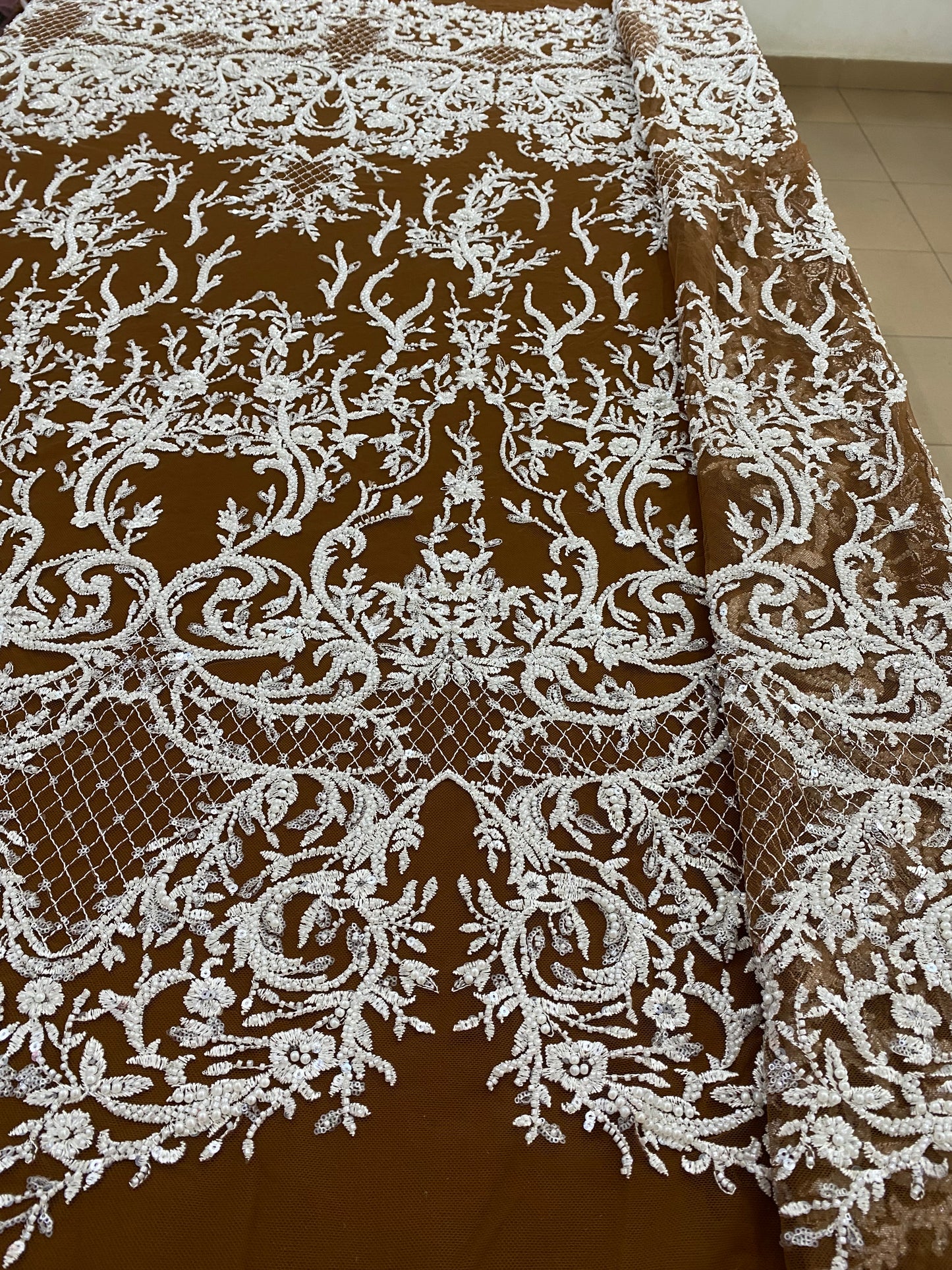 Embroidery Beaded Lace