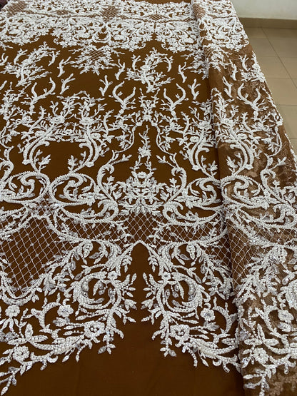 Embroidery Beaded Lace