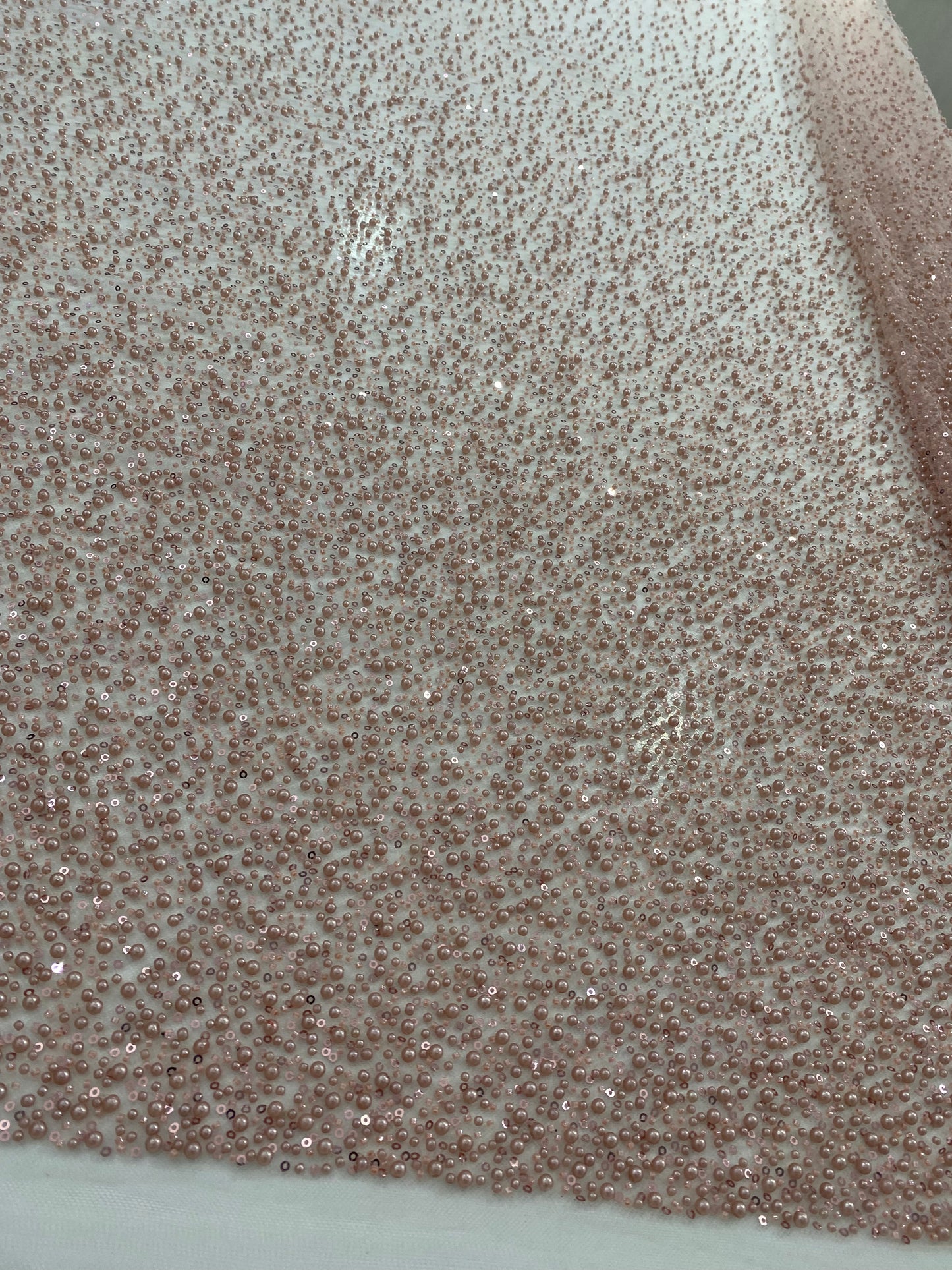 Beaded Lace with pearls