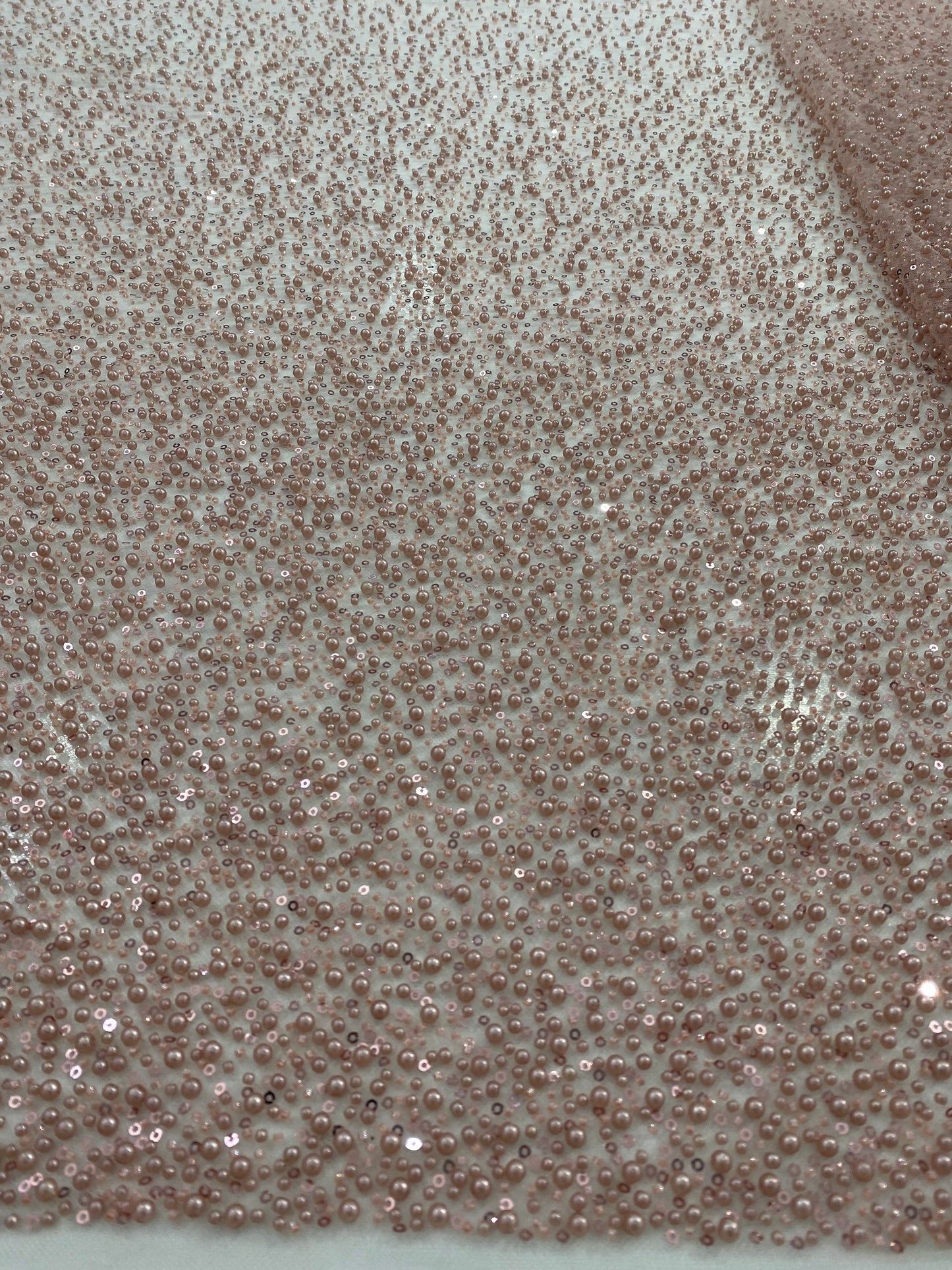 Beaded Lace with pearls