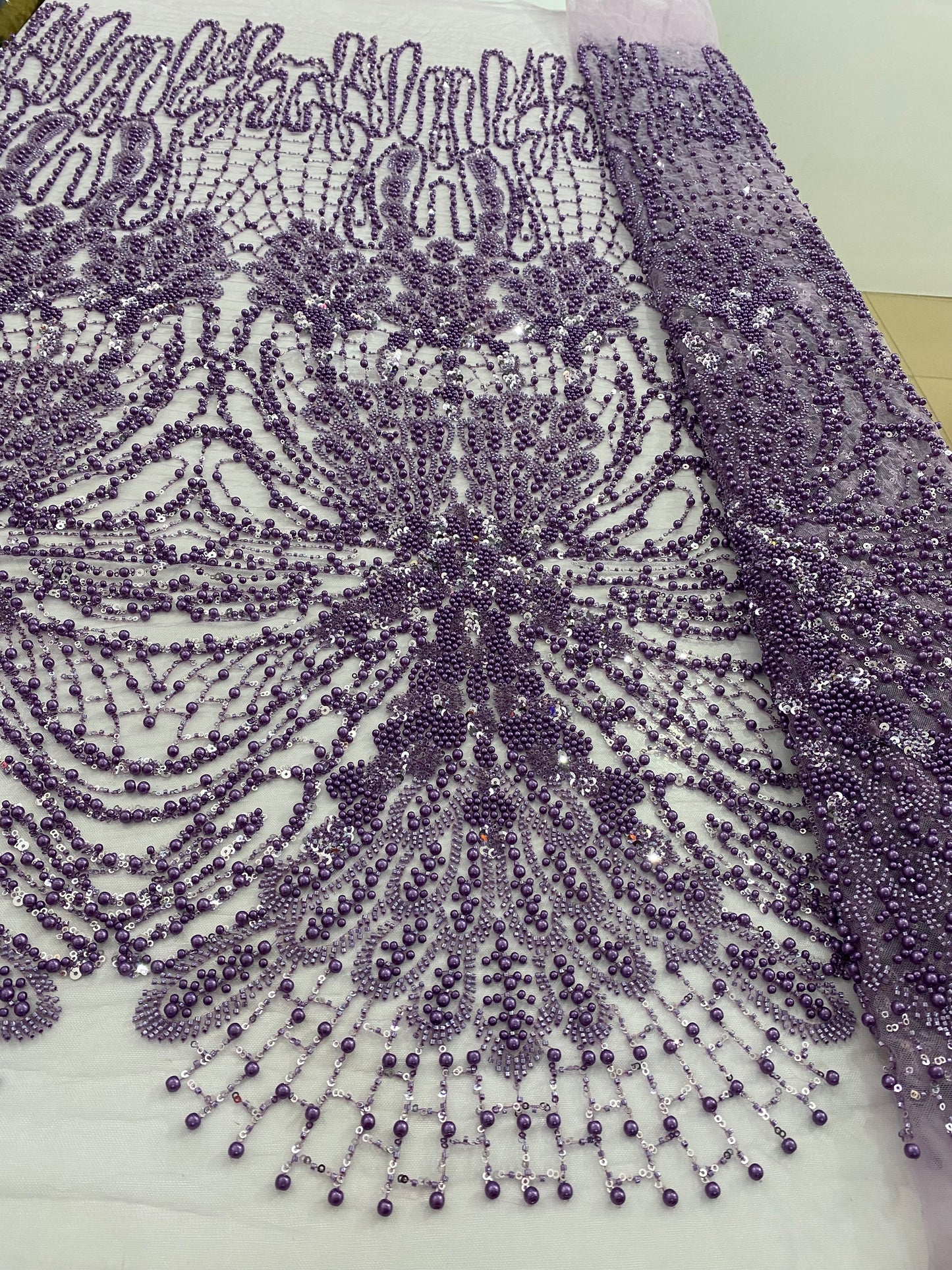 Luxury Beaded Lace