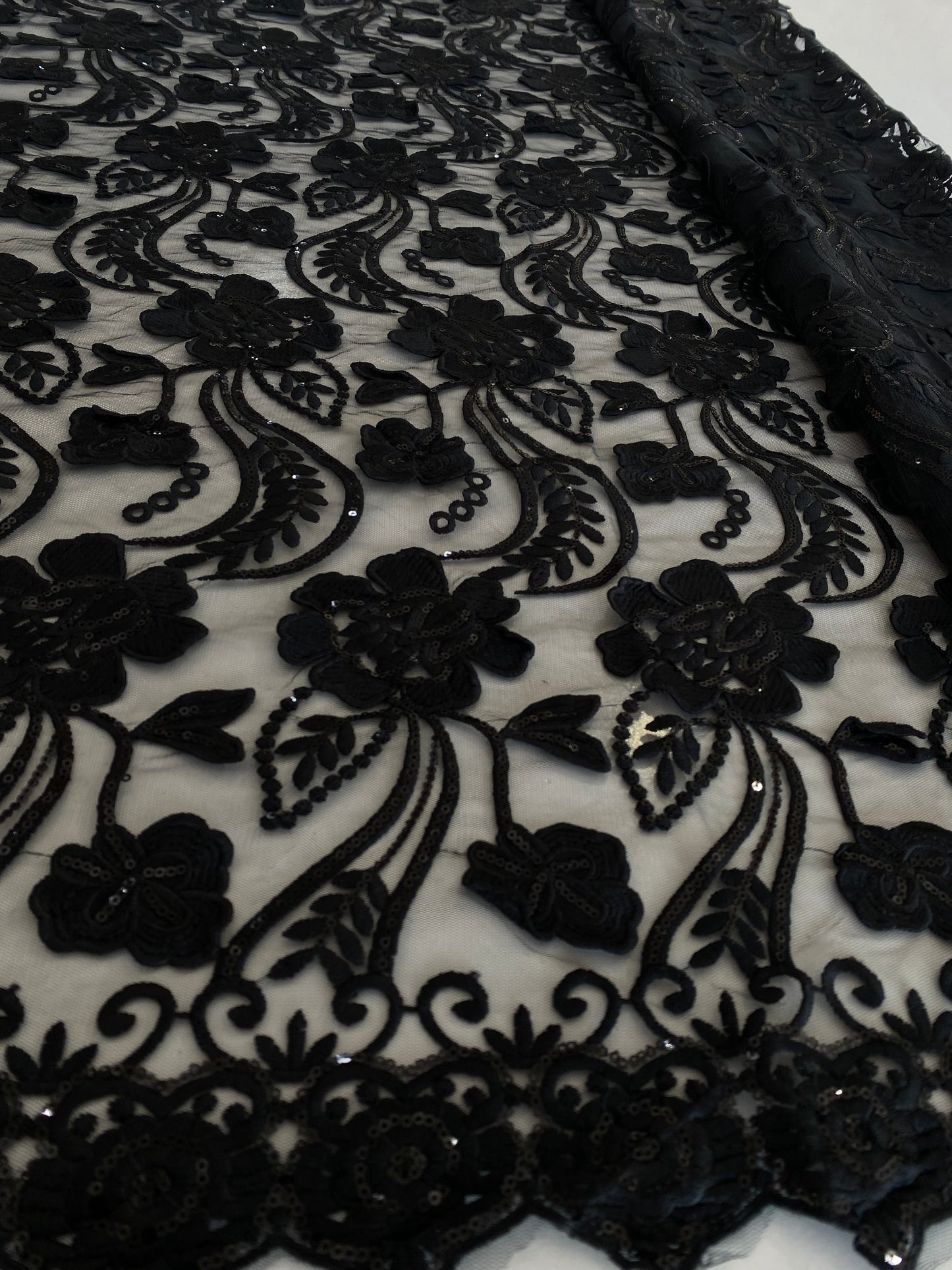 Embroidery Sequins Lace