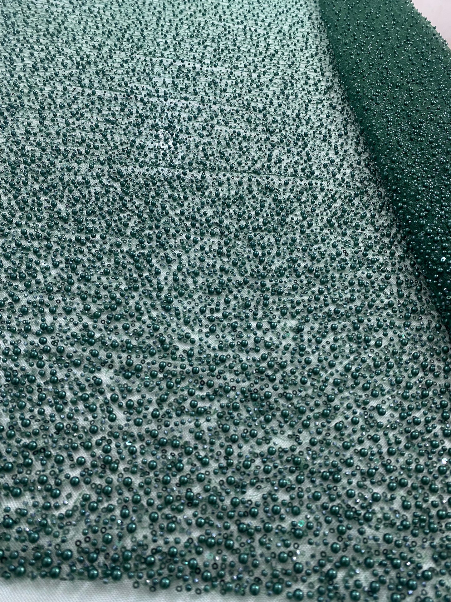 Beaded Lace with pearls