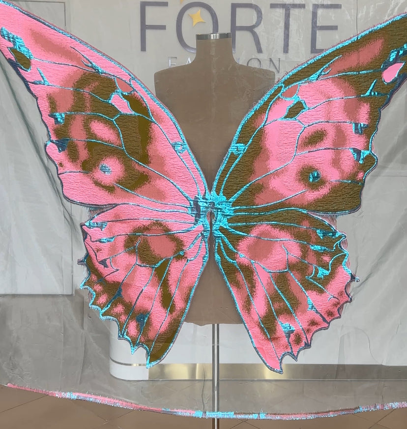 Butterfly Organza Brocade