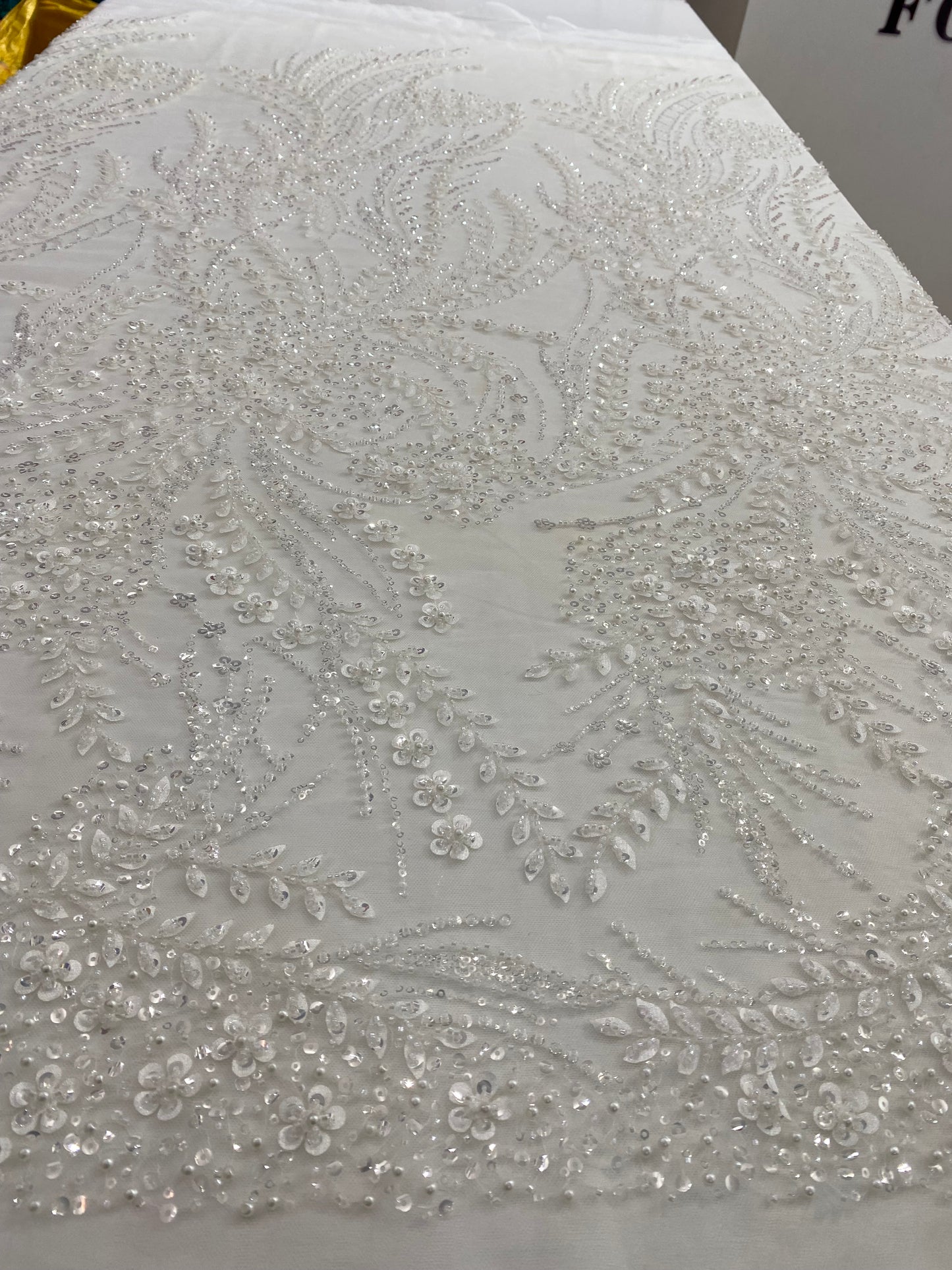 3D Beaded Lace