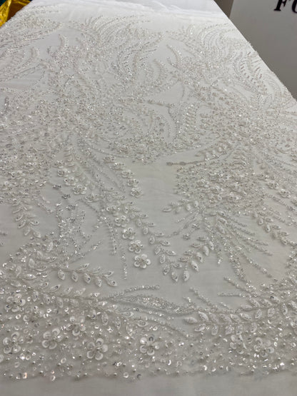 3D Beaded Lace