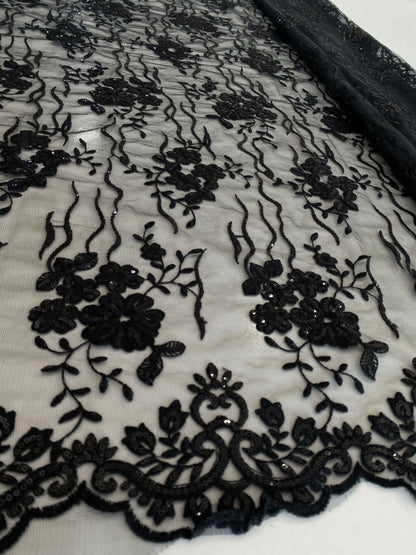 Embroidery Sequins Lace