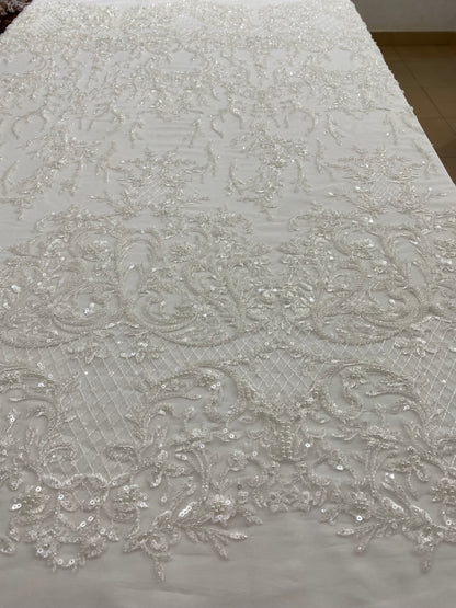 Embroidery Beaded Lace