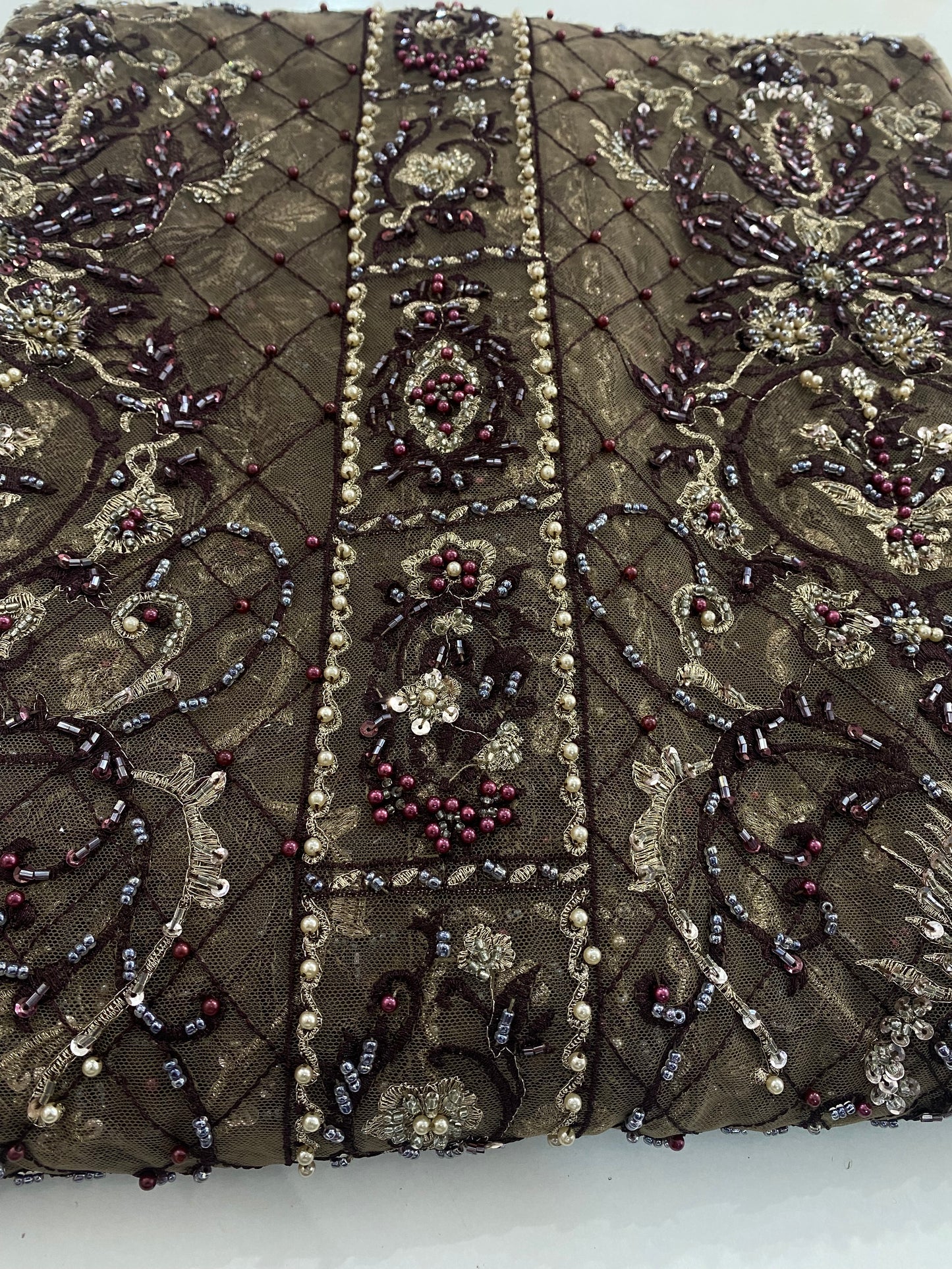 Embroidery Beaded Lace