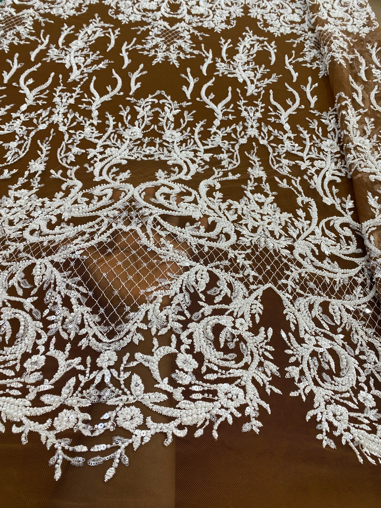 Embroidery Beaded Lace