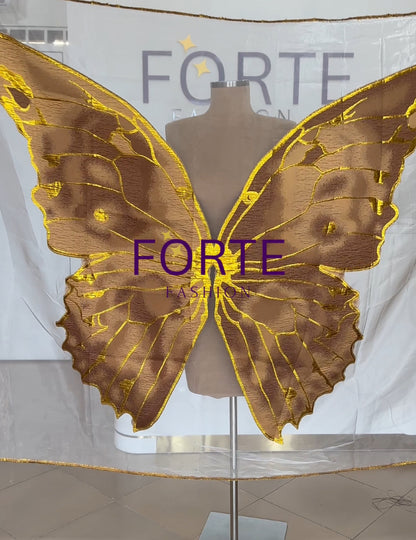 Butterfly Organza Brocade