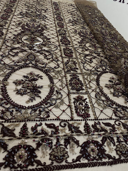 Embroidery Beaded Lace