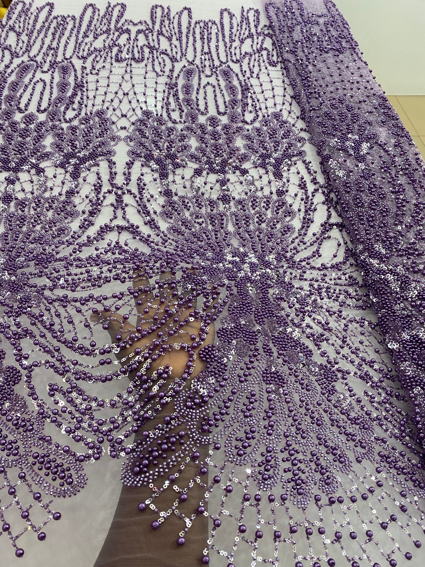 Luxury Beaded Lace