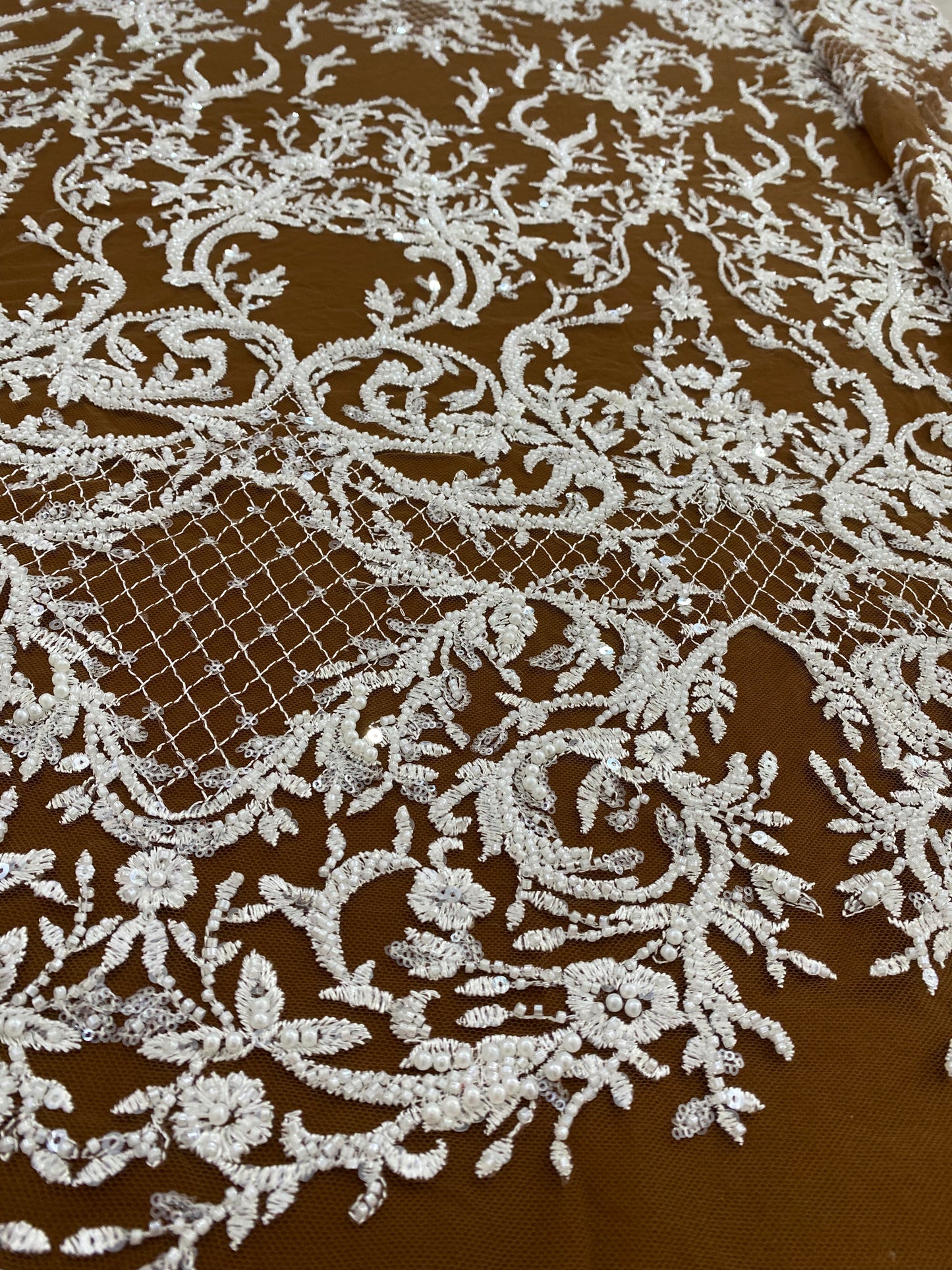 Embroidery Beaded Lace