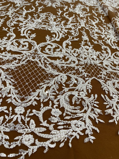 Embroidery Beaded Lace
