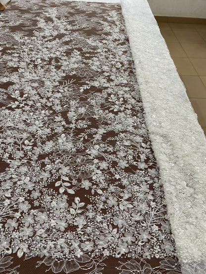 3D Beaded Chantily W