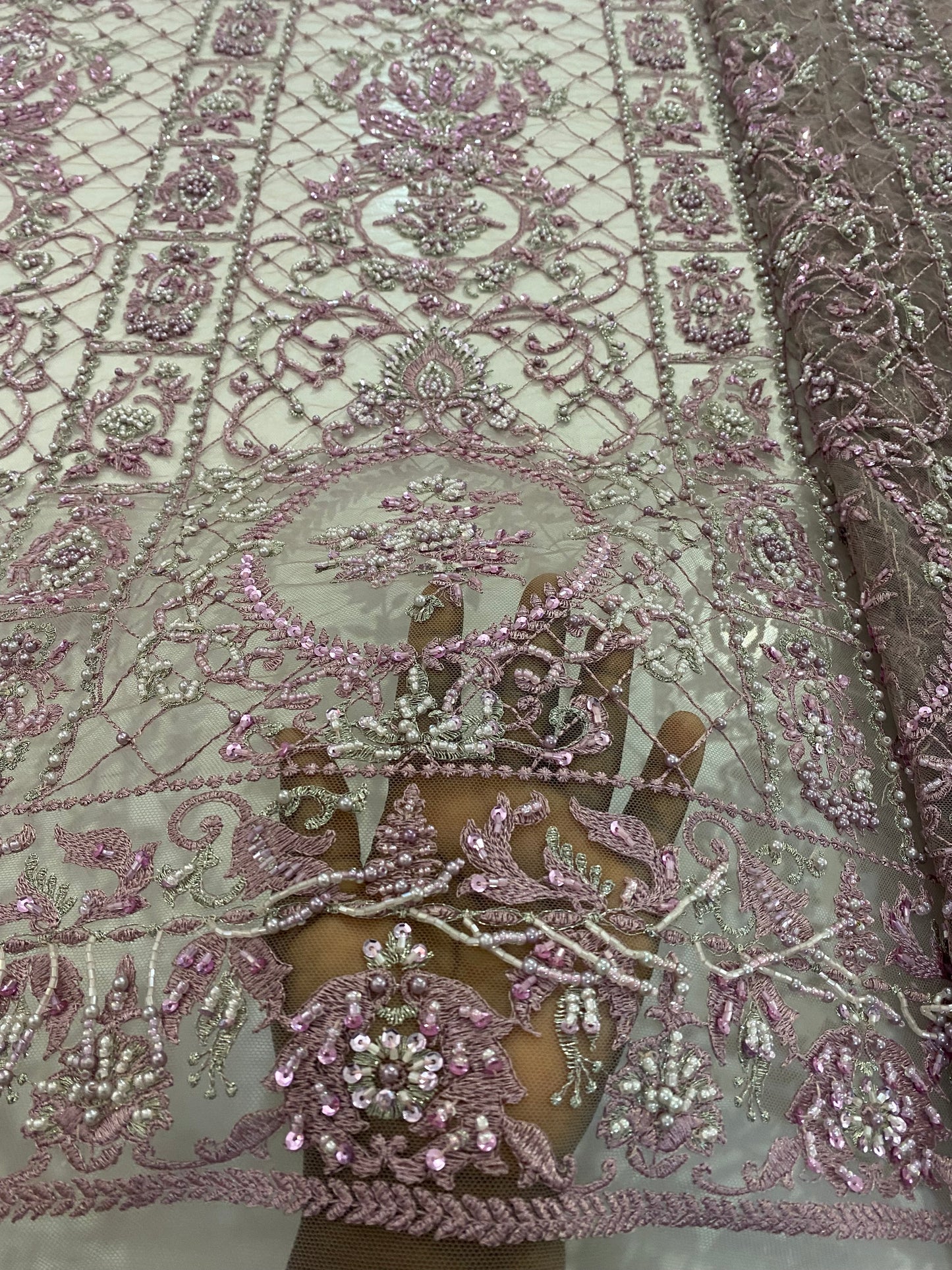 Embroidery Beaded Lace