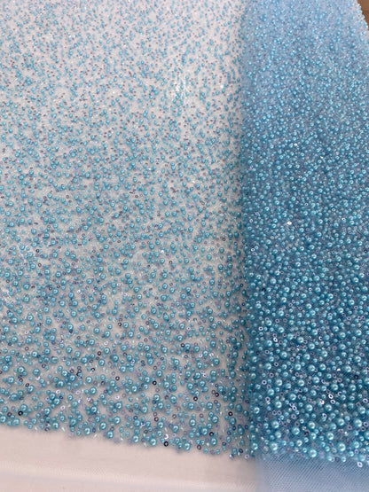 Beaded Lace with pearls