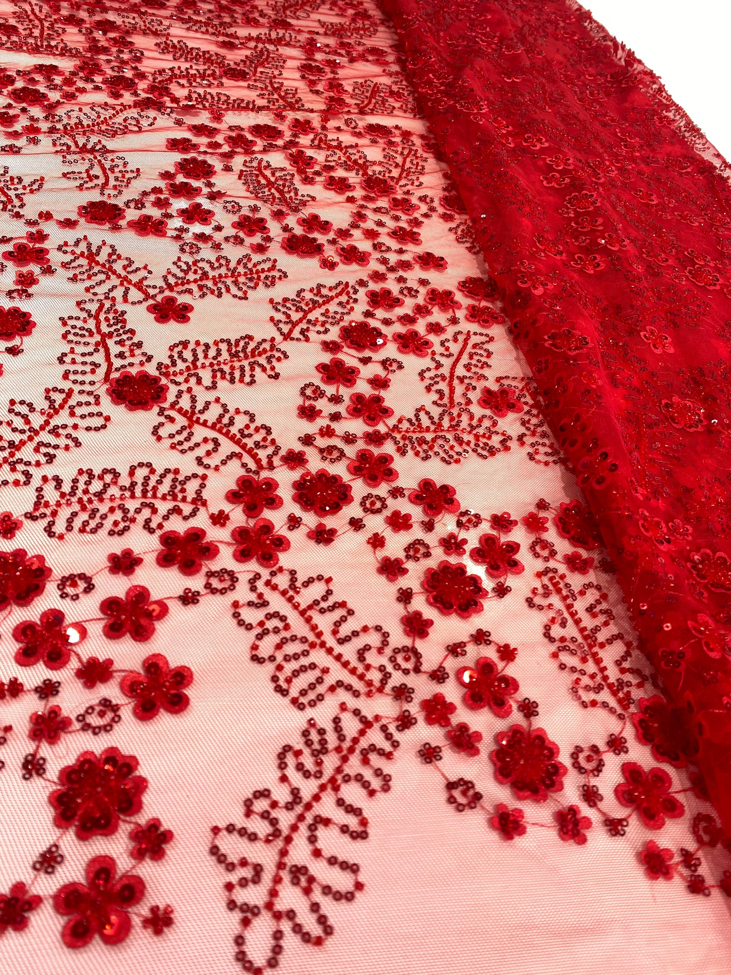 3D Beaded Lace