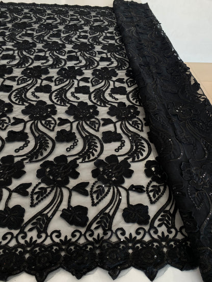 Embroidery Sequins Lace