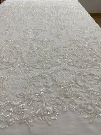 Embroidery Beaded Lace