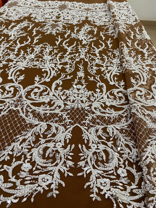 Embroidery Beaded Lace