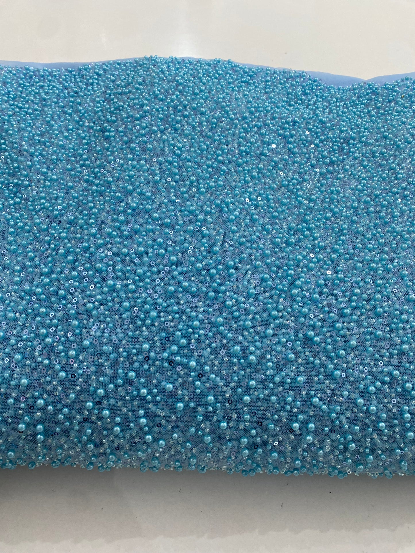 Beaded Lace with pearls