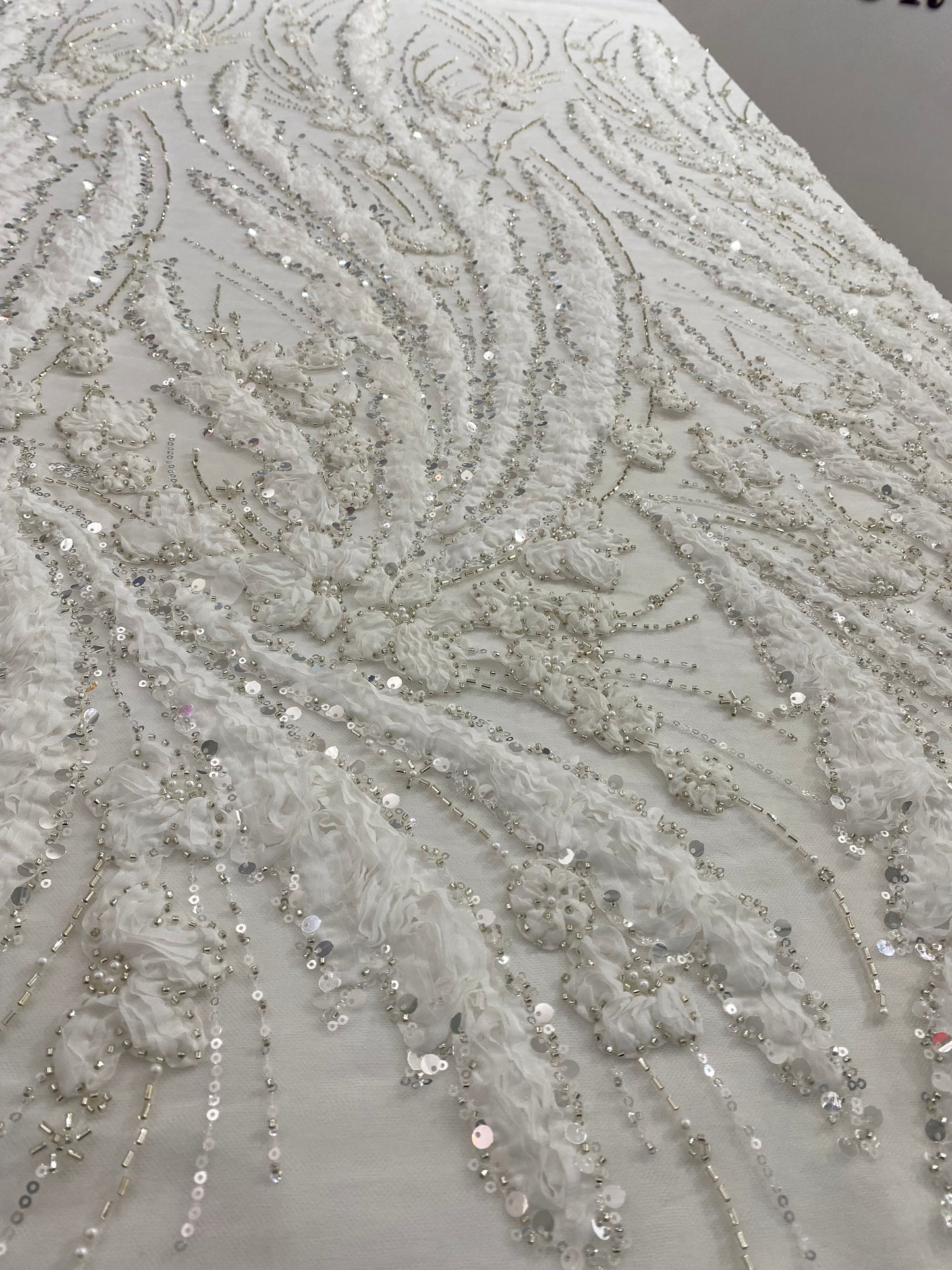 3D Beaded Lace