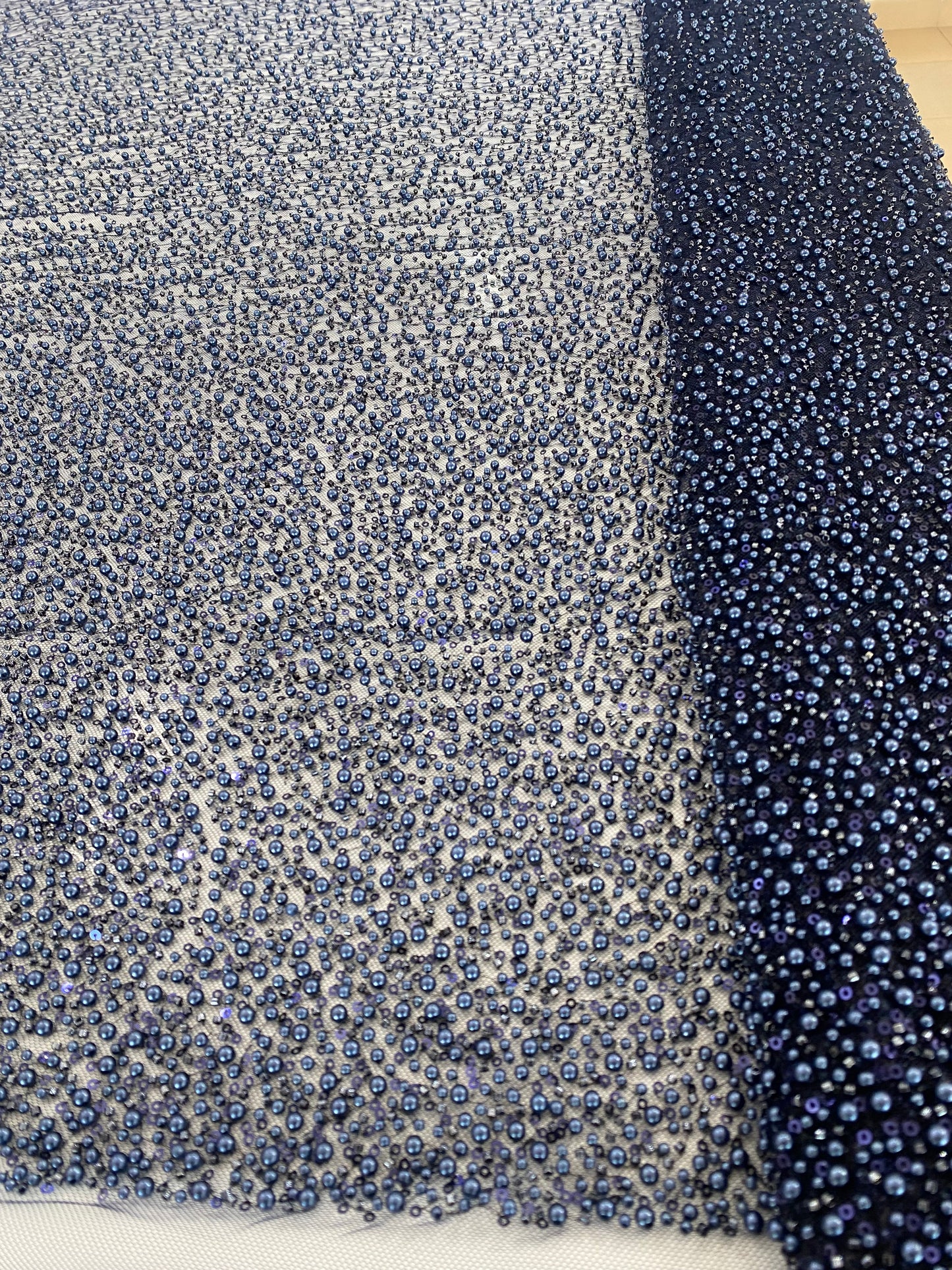 Beaded Lace with pearls