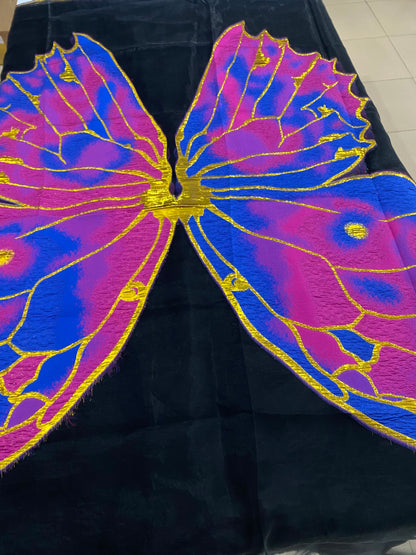 Butterfly Organza Brocade
