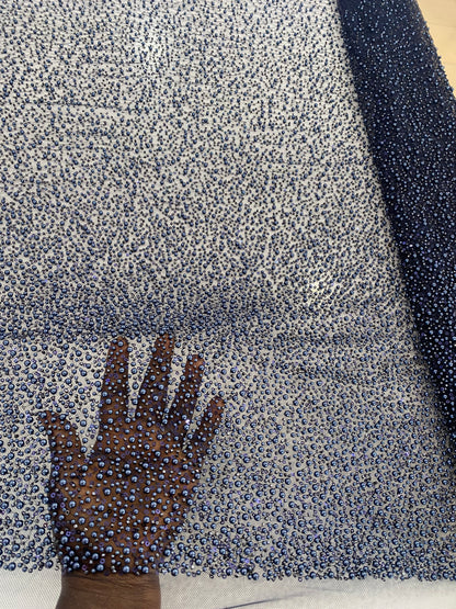 Beaded Lace with pearls