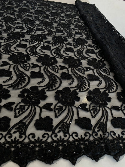 Embroidery Sequins Lace