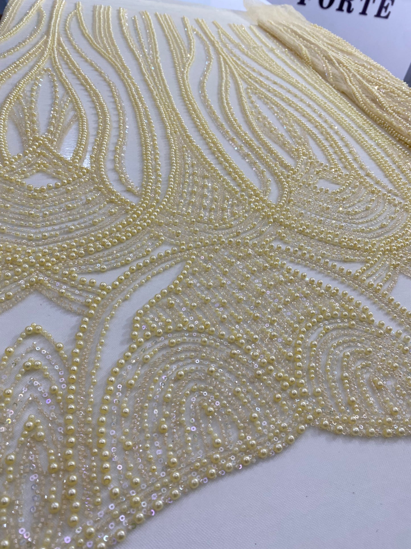 Luxury Beaded Lace