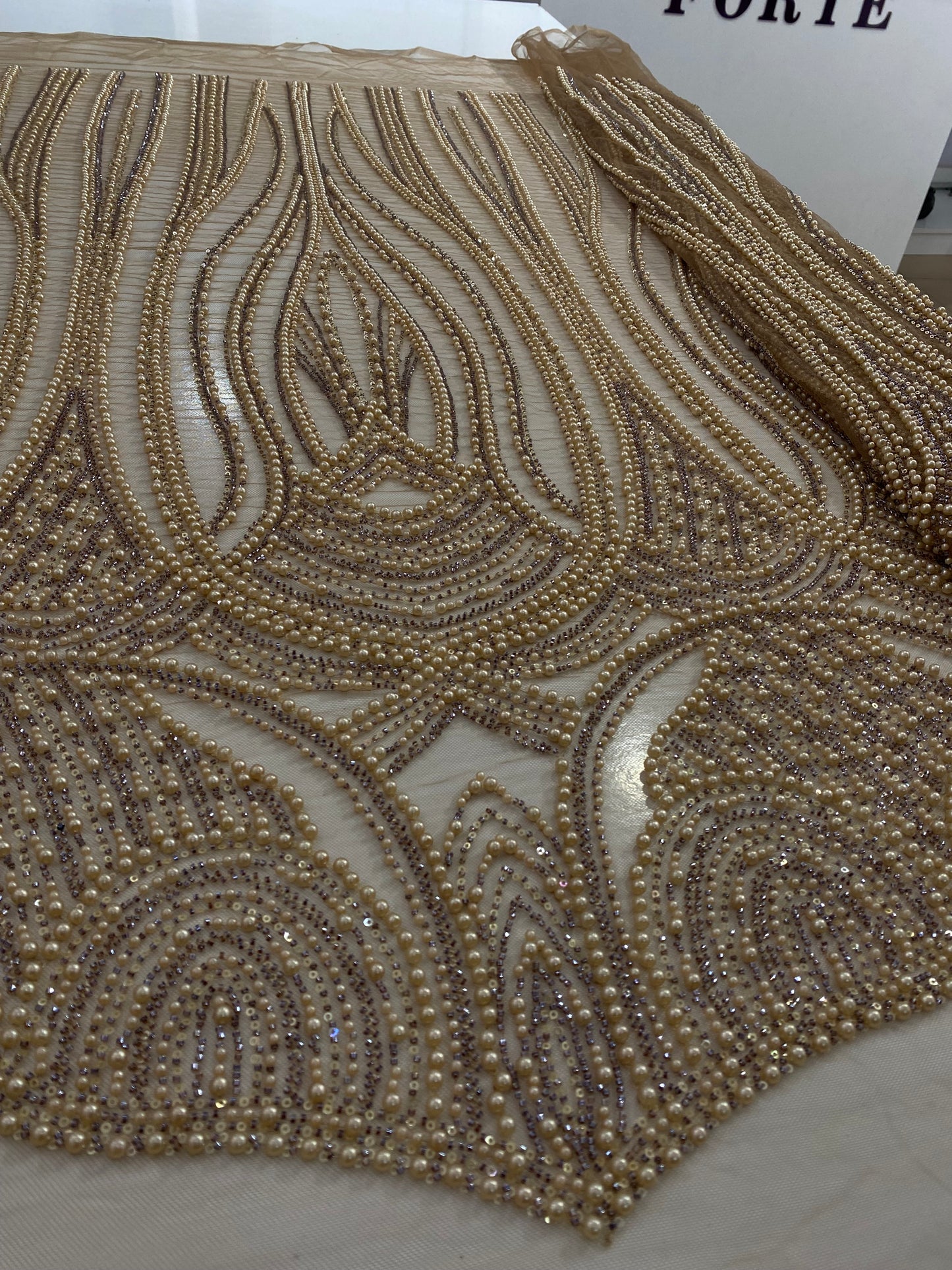 Luxury Beaded Lace